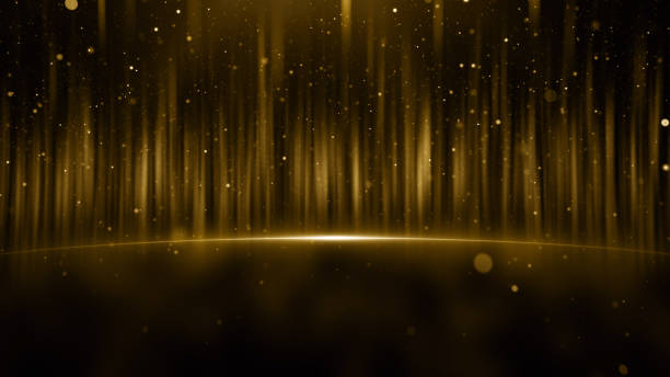 istock Particles gold glitter bokeh award dust abstract background 1779464453