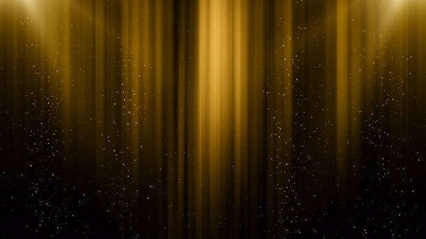 istock Particles gold glitter bokeh award dust abstract background 1779464456