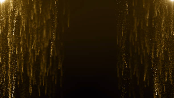 istock Particles gold glitter bokeh award dust abstract background 1779464948