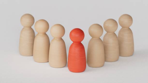 istock Leadership, business concept, leader teamwork and success.3D rendering on white background. 1779477422