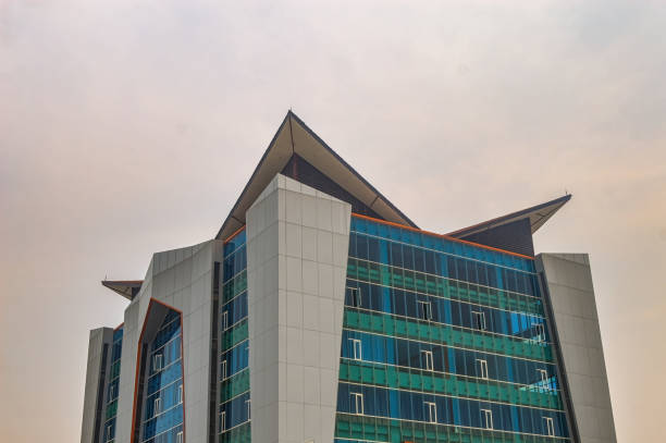 istock a modern high school skyscraper similar to an office building in Gresik City 1779542908
