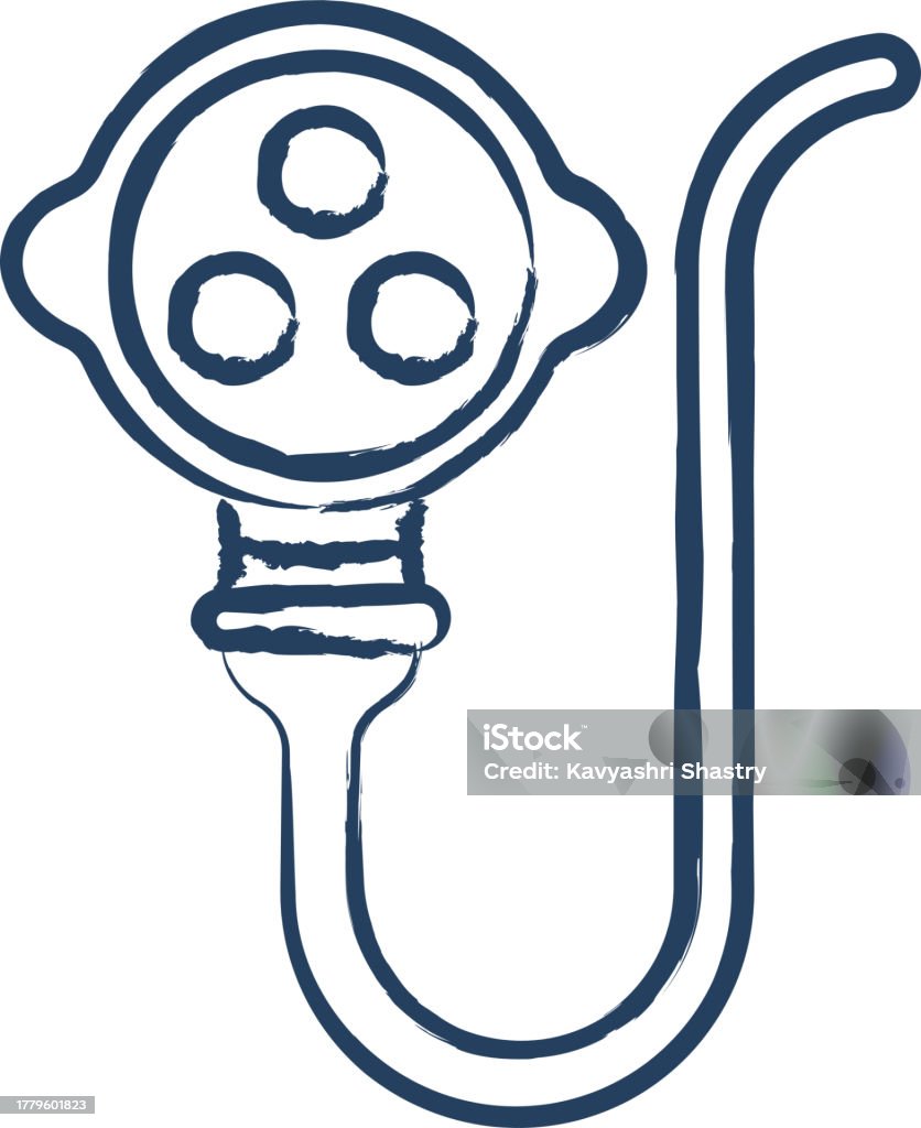 Fuel Plug Vector Plug Hand Drawn Vector Illustration Stock Illustration - Download Image ...