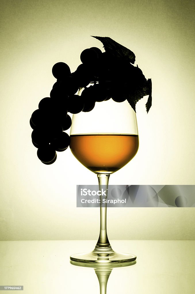Wein Glas - Lizenzfrei Abstrakt Stock-Foto