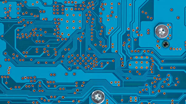 istock Close up of computer circuit board 1779661226