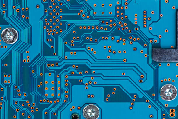 istock Close up of computer circuit board 1779661742