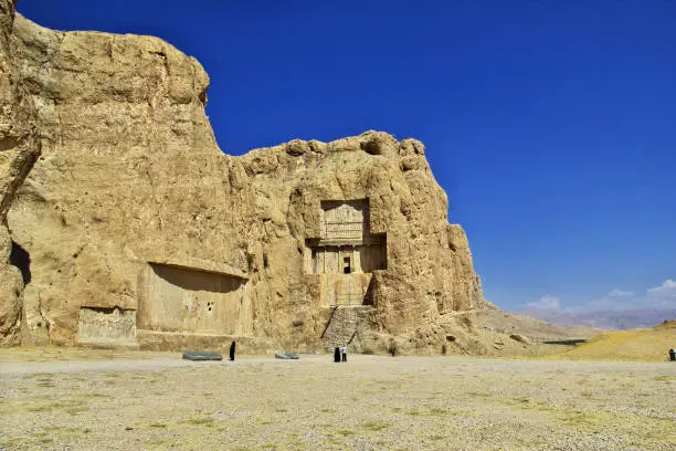 Nagsh-e Rostam tomb in Persepolis, Iran