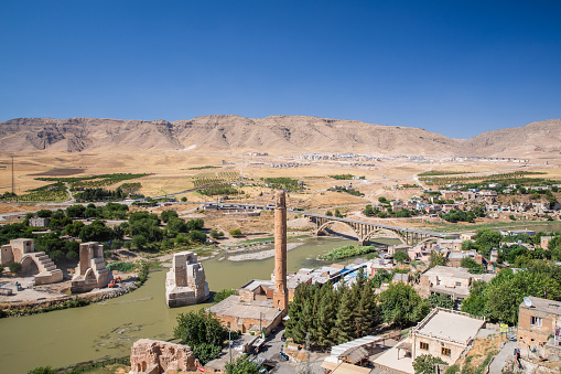 A stupa Buddhist monastery complex 2 km south of the town of Haibak, Afghanistan.