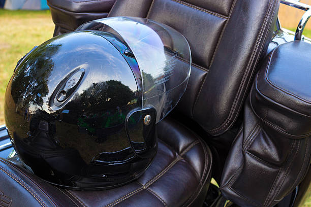 istock Sports helmet for motorcycle 177970728