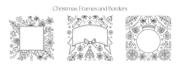 kuvapankkikuvitukset aiheesta joulukehykset ja reunukset - candle borders