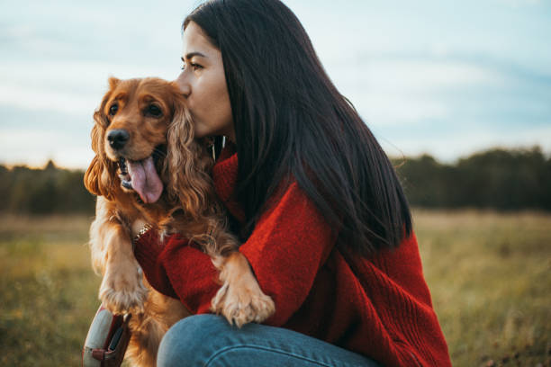 istock Woman loves her dog 1779735822