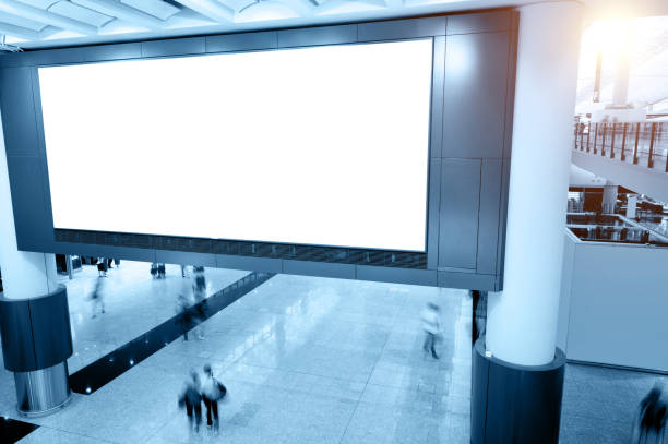 istock Blank big billboard at the airport 1779740165