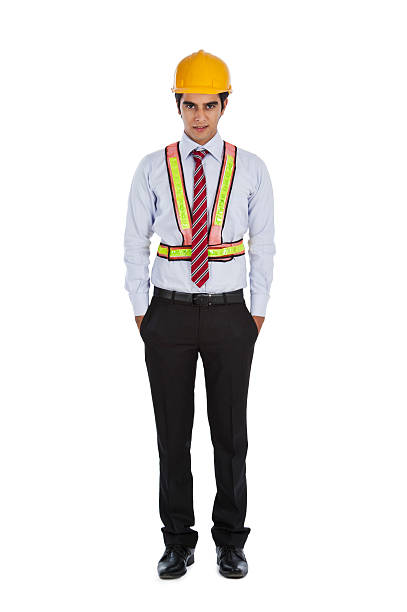 istock Male architect standing with his hands in pockets 177977401