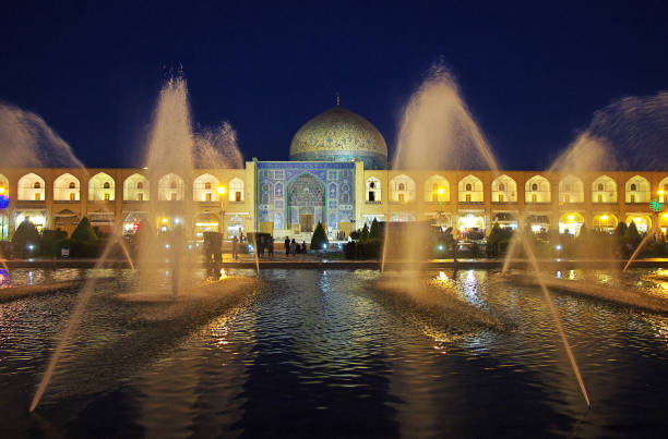 istock Night in ancient city Isfahan in Iran 1779806513