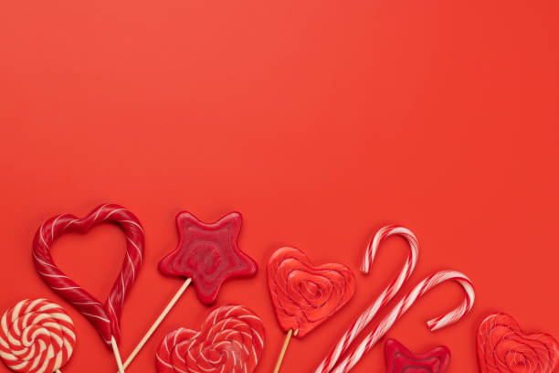istock Candy sweets and copy space for your greetings 1779832536
