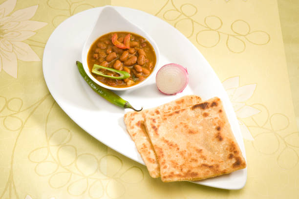 istock Rajma or Red kidney Beans with Paratha, Indian Dish 1779878995