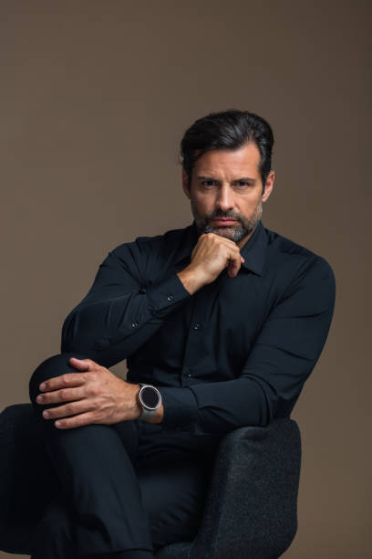 Portrait of handsome man