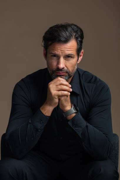 istock Portrait of thoughtful man 1779902545