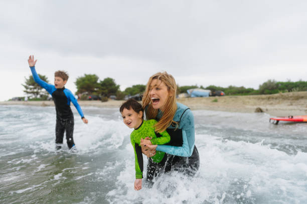 istock Fun day on the beach with my boys 1779912685