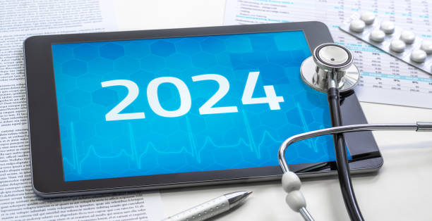 istock A tablet with the number 2024 on the display 1779931569