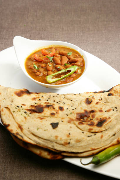 istock Rajma or Red kidney Beans with Naan, Indian Dish 1779948896