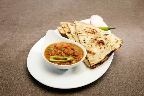 istock Rajma or Red kidney Beans with Naan, Indian Dish 1779951206