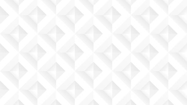 weißer und grauer mosaikhintergrund mit farbverlauf - white background horizontal selective focus silver stock-grafiken, -clipart, -cartoons und -symbole