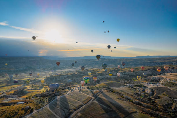 istock Empty view from a hot air balloon in Cappadocia, Turkey. 1779981007
