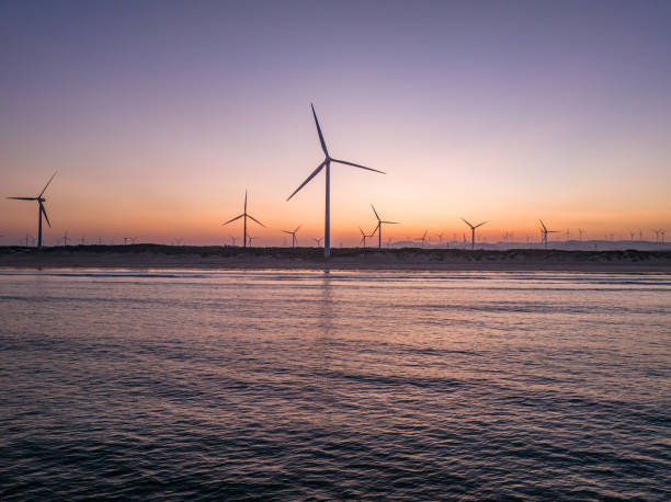 istock Offshore wind power aerial photography 1780019911