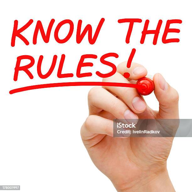 Know The Rules Stock Photo - Download Image Now - Advice, Asking, Assistance