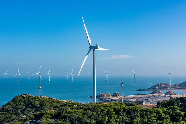 istock Offshore wind power aerial photography 1780023006