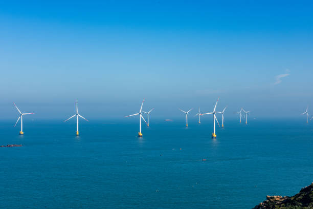 istock Offshore wind power aerial photography 1780023068