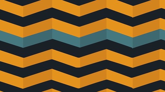 istock It is assembled from modular parts. Trendy brochure cover. Geometric background. Vintage chevron pattern. Background abstract retro colors. Seamless. 1780024553