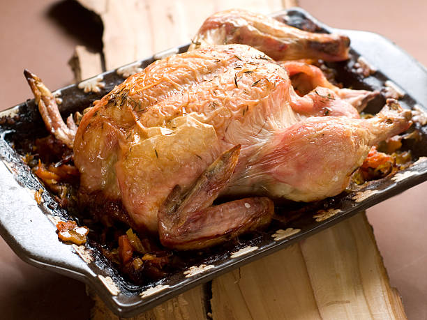 istock Baked whole chicken 178003212