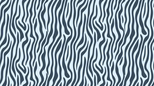 Vector illustration of Abstract geometric background design. Wrapping paper, wallpaper, textile modern design. Texture Zebra. Vector art. Animals trendy background.
