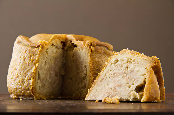 istock Melton Mowbray pork pie cut low shot 178005205
