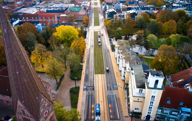 istock Lightrail cars in Odense city 1780087971