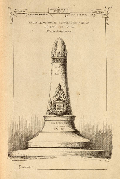 istock Monument to the defence of Paris 1870-1871, Architecture, Architectural History, design, art, French, Victorian, 19th Century 1780092623