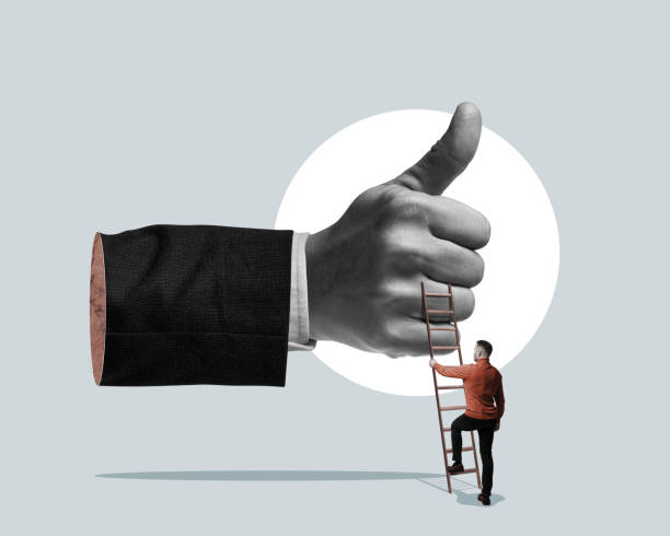 istock Thumbs up, your service is excellent. Concept. 1780093159