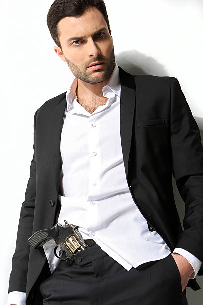 istock Man legally carries a firearm in his pocket 178012018