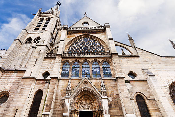 istock Church of Saint-Severin in Paris 178012399