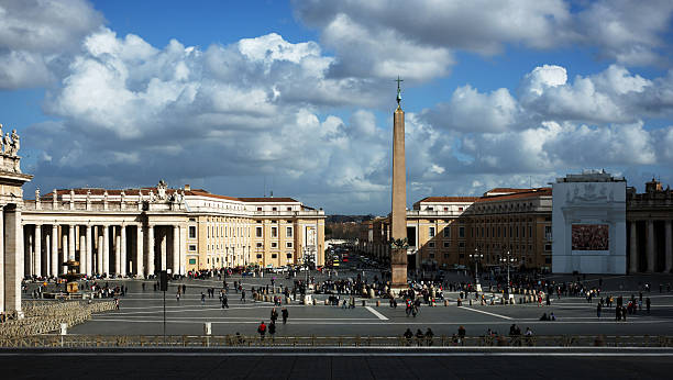 istock Saint Peter's Square in Vatican 178012583