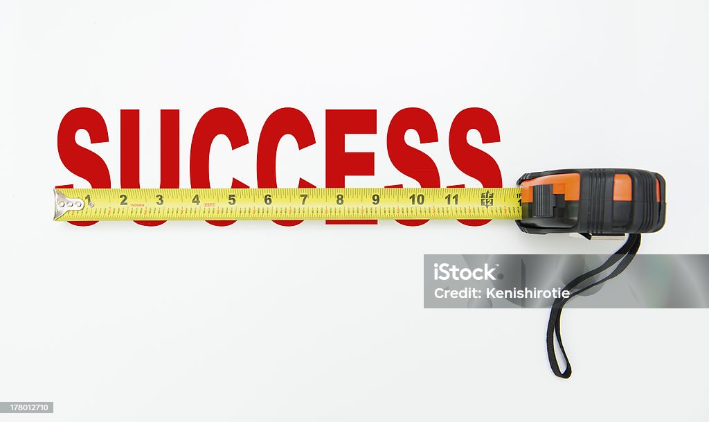 Maße für den Erfolg - Lizenzfrei Alphabet Stock-Foto