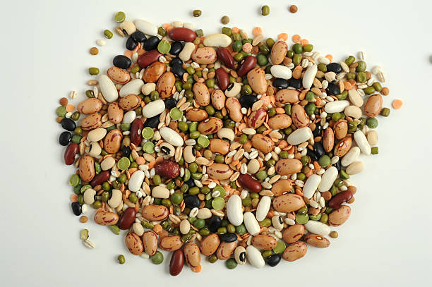 istock Mixed legumes for vegetarian food 178012762