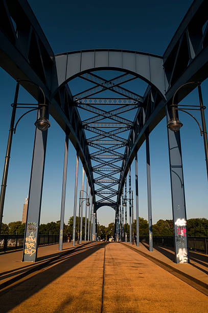 istock Sternbrucke, Stars Bridge in Magdeburg, Germany 178013244