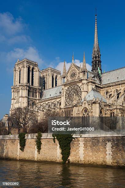 Foto de Catedral De Notre Dame De Paris e mais fotos de stock de Antigo - Antigo, Arcaico, Arco - Característica arquitetônica