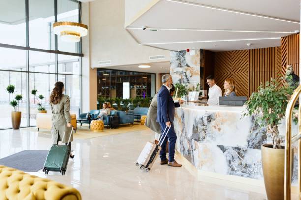 istock Reception of a luxury hotel 1780139310