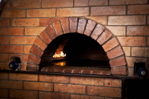 istock Traditional oven for cooking and baking pizza. 178014622
