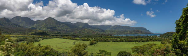 istock A panoramic view from the Hanalei Bay Lookout. 1780154880