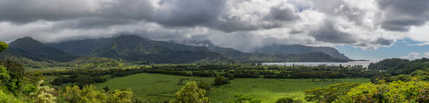 istock A panoramic view from the Hanalei Bay Lookout. 1780154894