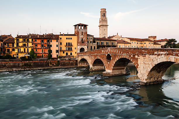 istock View of Adige River and Saint Peter Bridge in Verona 178016619
